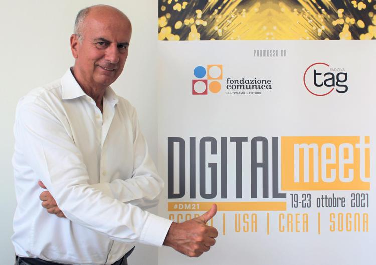 il presidente di Fondazione Comunica, Gianni Potti, founfìder del Digital Meet (Foto Uff. Stampa Fondazione Comunica) 
