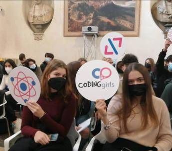 Ict, Coding Girls of Fondazione Mondo Digitale with Women 20