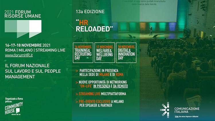 Lavoro: Forum risorse umane, successo 13° edizione, forma ibrida potrebbe essere confermata