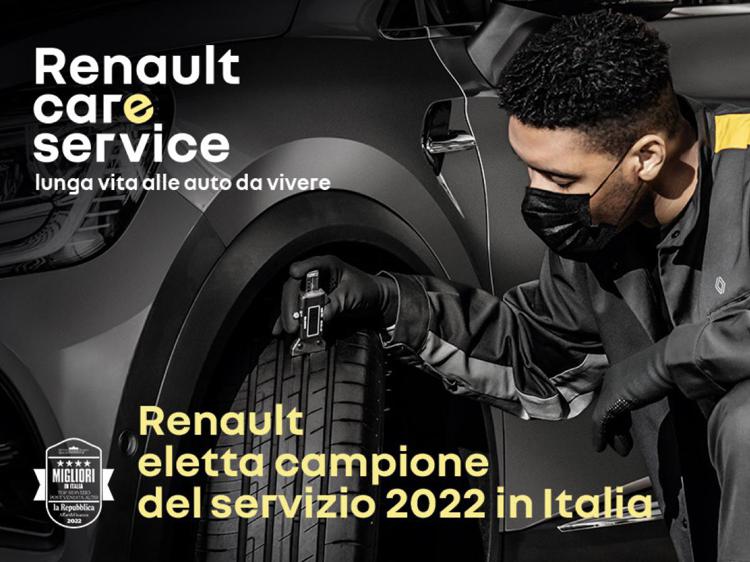 Renault Italia premiata per il miglior servizio clienti