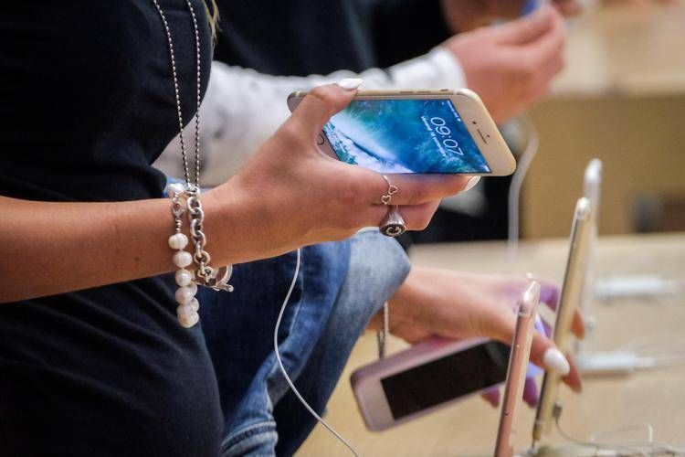 Uno smartphone