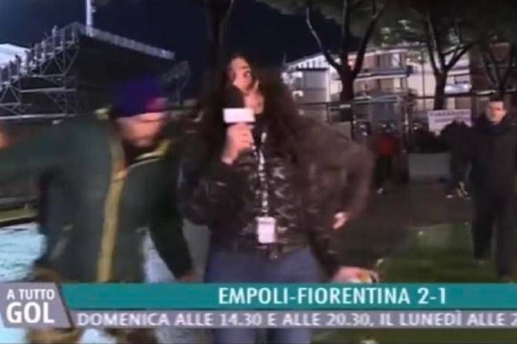 Molestie a giornalista Greta Beccaglia in diretta tv, Odg: 