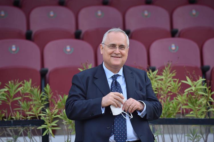 Claudio Lotito presidente della Lazio