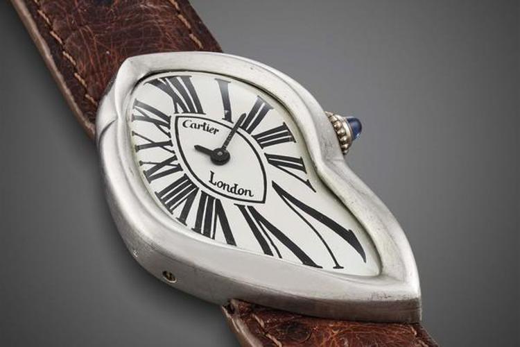 Orologio Cartier Crash Watch venduto per 861.500 euro, è record italiano