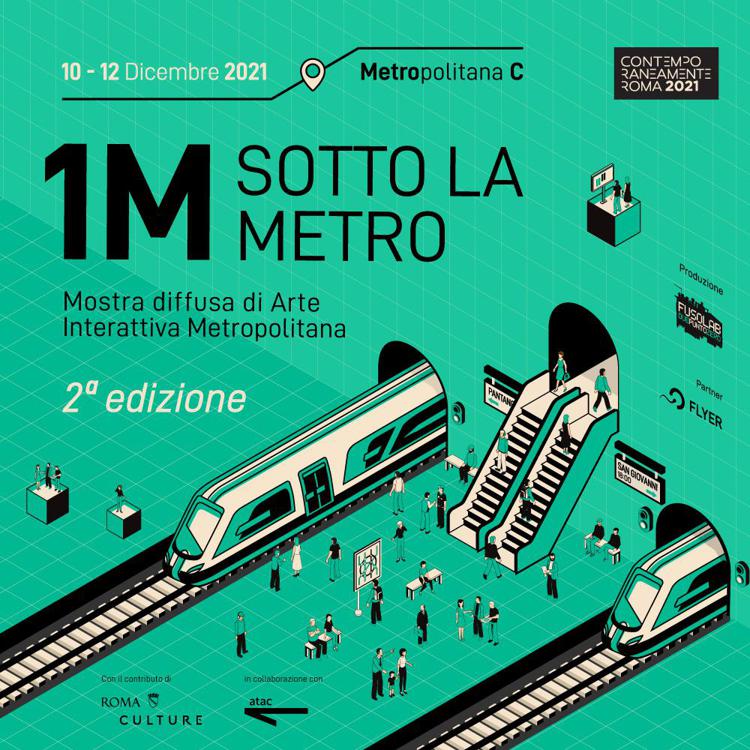 Torna a Roma '1Metro sotto la metro', mostra diffusa di arte interattiva