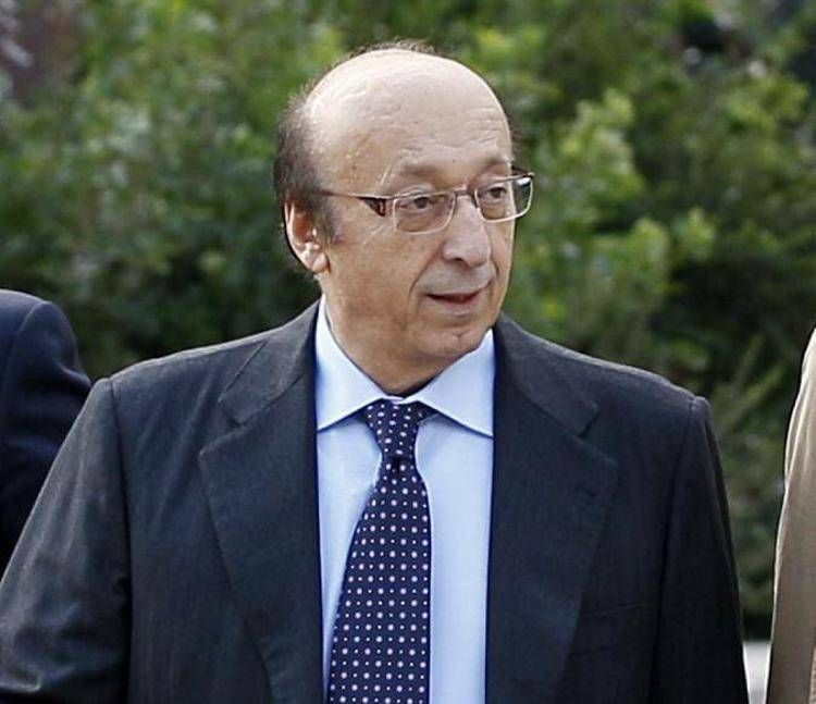 L'ex dg della Juventus Luciano Moggi