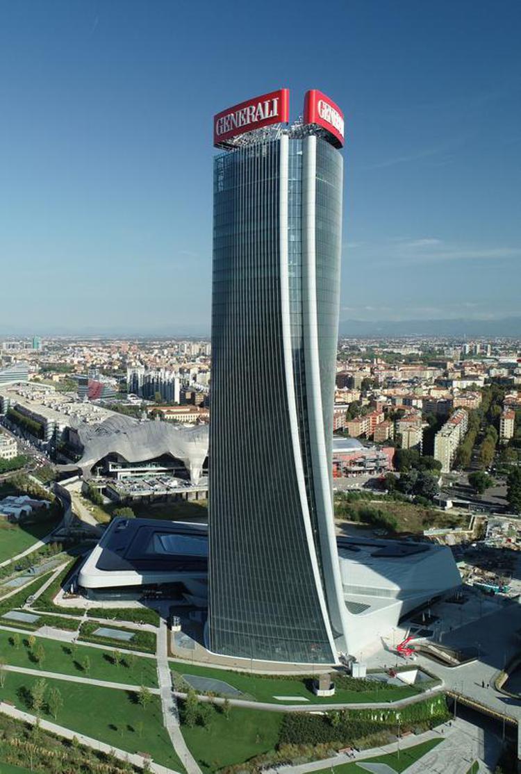 Milano, la Torre Generali