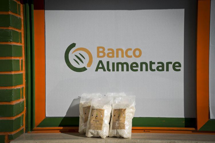 Nespresso dona 224 quintali di riso al Banco Alimentare del Lazio