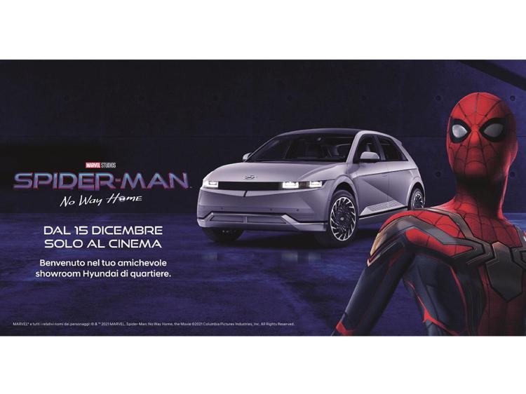 Spider-Man protagonista del nuovo spot di Hyundai Ioniq 5