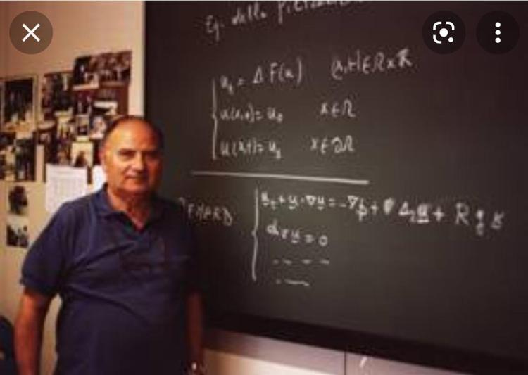 Il matematico Salvatore Rionero, accademico dei lincei (Foto Ufficio Stampa Accademia dei Lincei) 