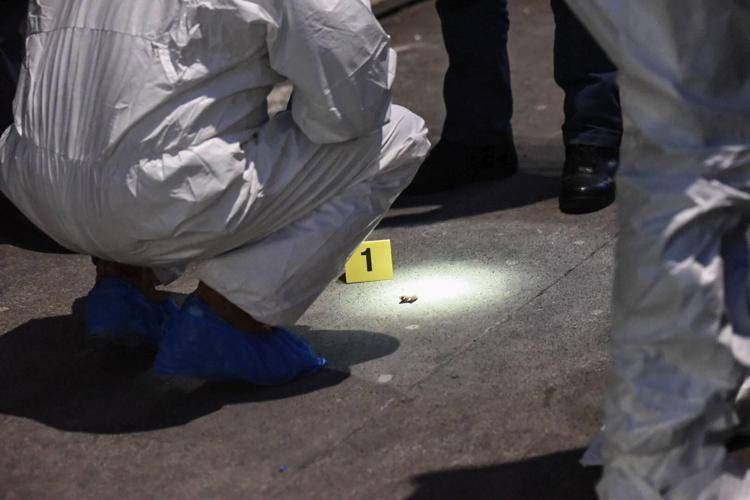 Polizia Scientifica, immagine d'archivio  (Fotogramma)