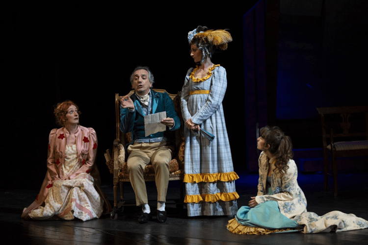 Arturo Cirillo in 'Orgoglio e pregiudizio' al teatro Ambra Jovinelli di Roma Arturo Cirillo in 'Orgoglio e pregiudizio' al teatro Ambra Jovinelli di Roma