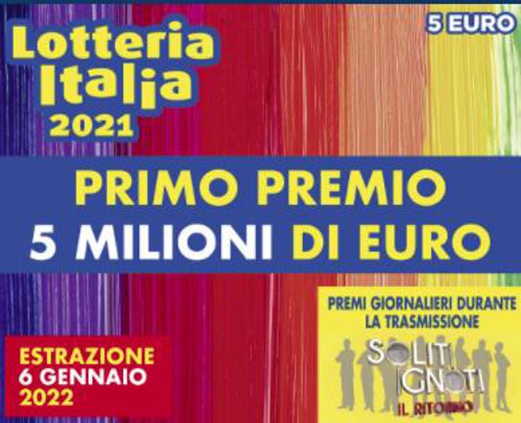 Lotteria Italia 2021 - 2022, tutti i biglietti vincenti: i premi