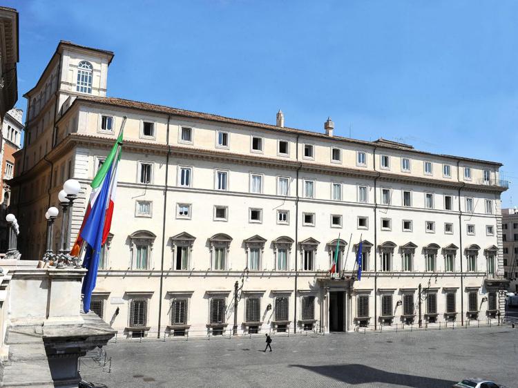 The Italian prime minister's office Palazzo Chigi