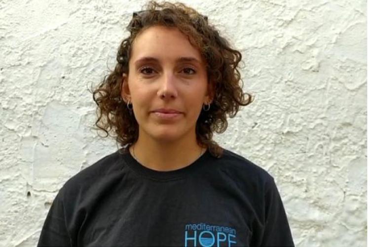 Marta Barabino, operatrice di Mediterranean Hope