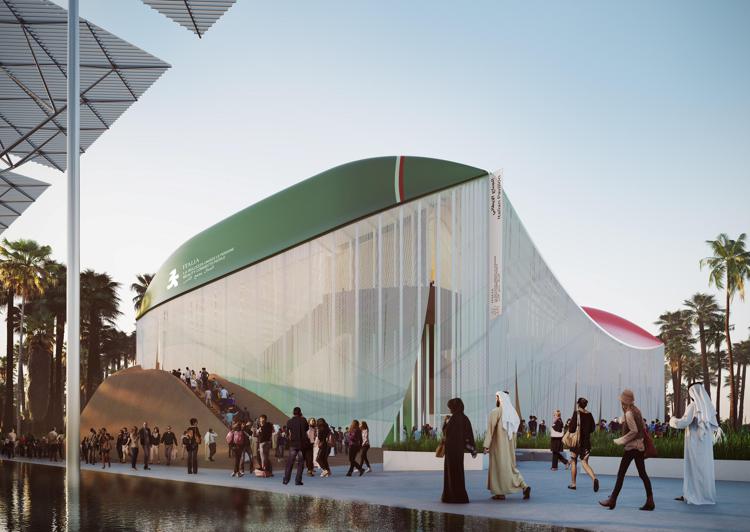 Italy's Pavilion at Expo 2020 Dubai