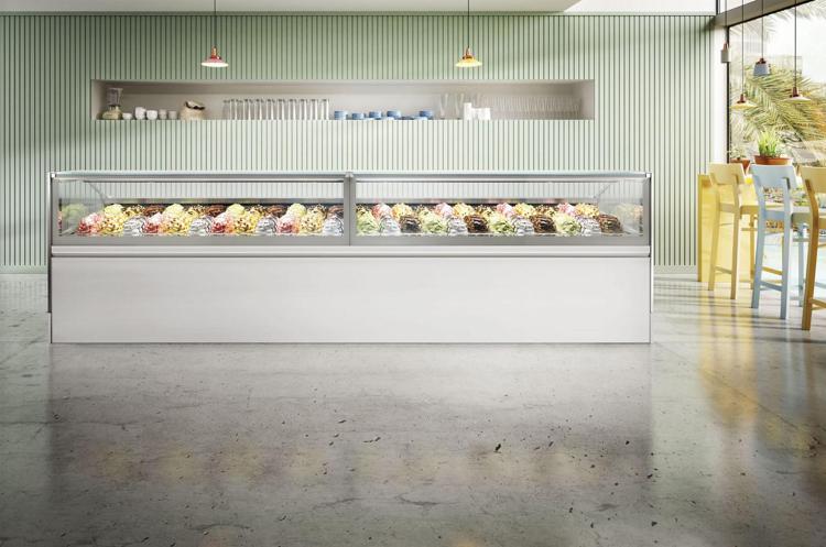 Premium, una nuova linea di vetrine professionali per il gelato artigianale