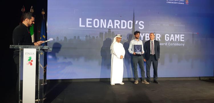 Cyber Game Award Ceremony di Leonardo al Padiglione Italia - Expo Dubai (Foto Leonardo) 