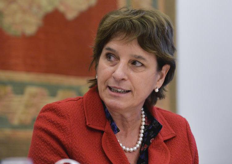 La ministra dell’Università e della Ricerca, Maria Cristina Messa (Fotogramma)