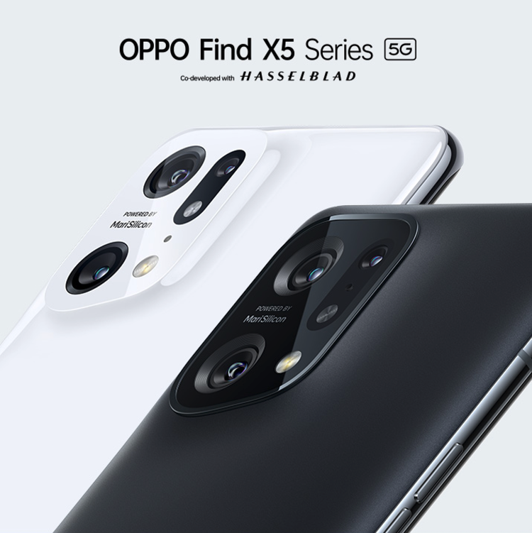 Oppo annuncia la nuova gamma smartphone Find X5 con processore dedicato per le foto