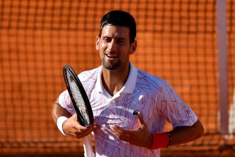 Djokovic al Foro Italico di Roma senza vaccino, caso e polemiche