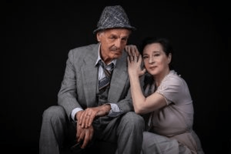 Michele Placido con Alvia Reale in 