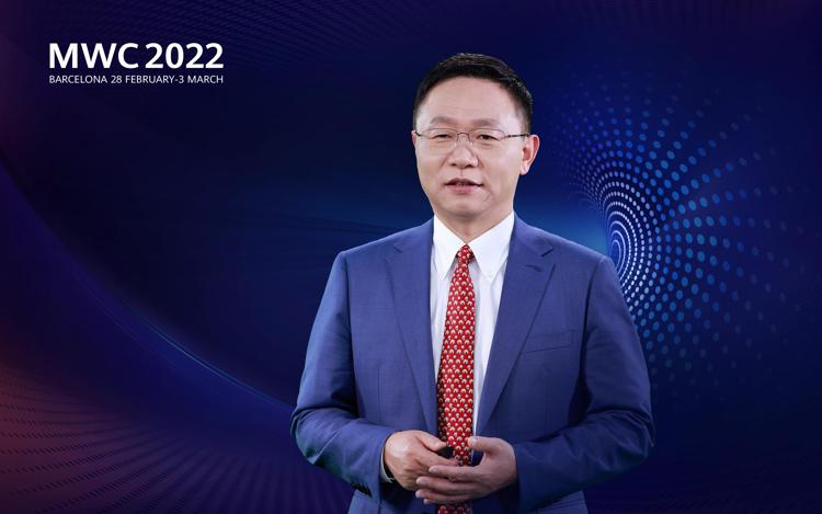 David Wang, Executive Director of the Board e Chairman of the ICT Infrastructure Managing Board di Huawei.