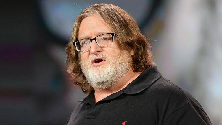 Gabe Newell, presidente di Valve Corporation.