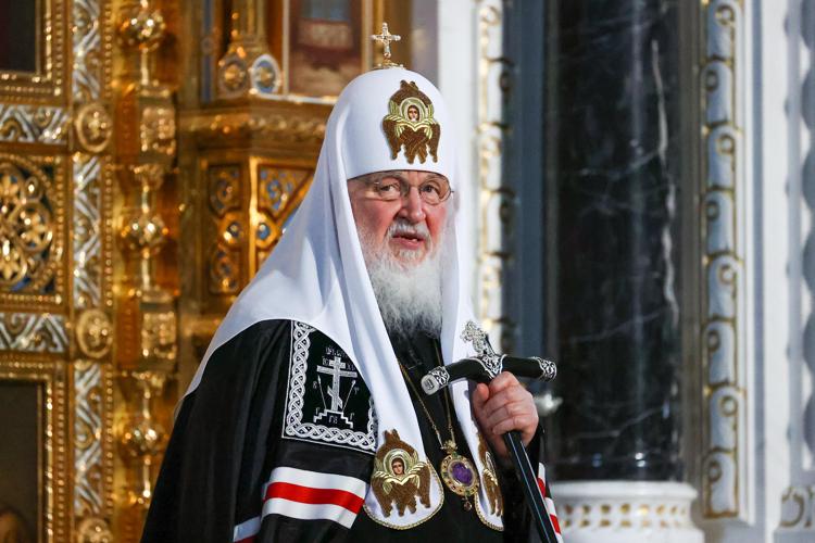 Il Patriarca Kirill (Fotogramma)