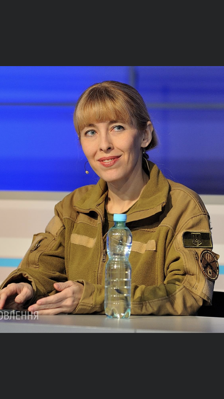 Ucraina, l'ufficiale Olena Bilozerska: 