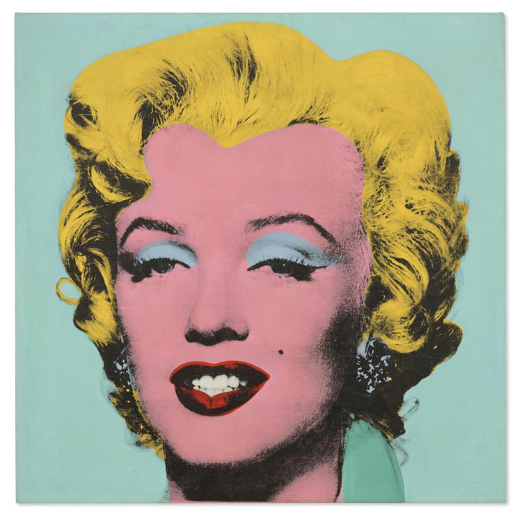 Il ritratto di Marilyn Monroe di Andy Warhol all'asta, con 200 milioni di dollari sarà il più caro del XX secolo