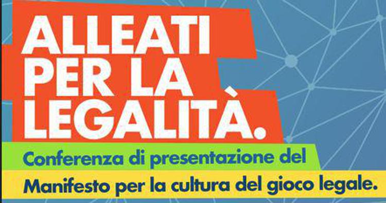 Giochi, domani presentazione manifesto 'Alleati per la legalità' nel Lazio