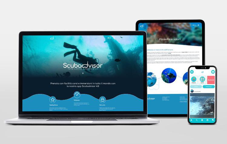 Arriva Scubadvisor, l'app dedicata alle immersioni. Nel team anche il campione Pelizzari