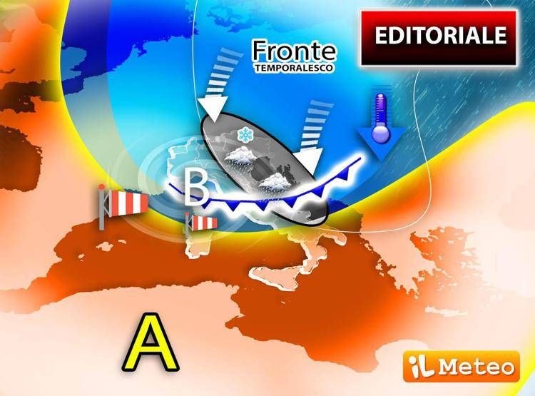 Weekend insidiato da freddo e veloci temporali, ecco dove