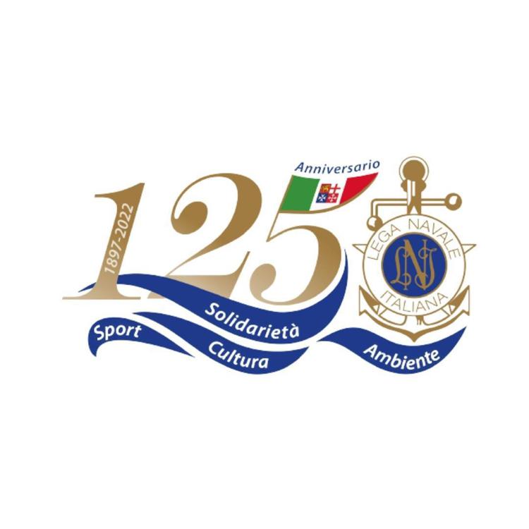 Lega Navale Italiana, il logo dei 125 anni di storia