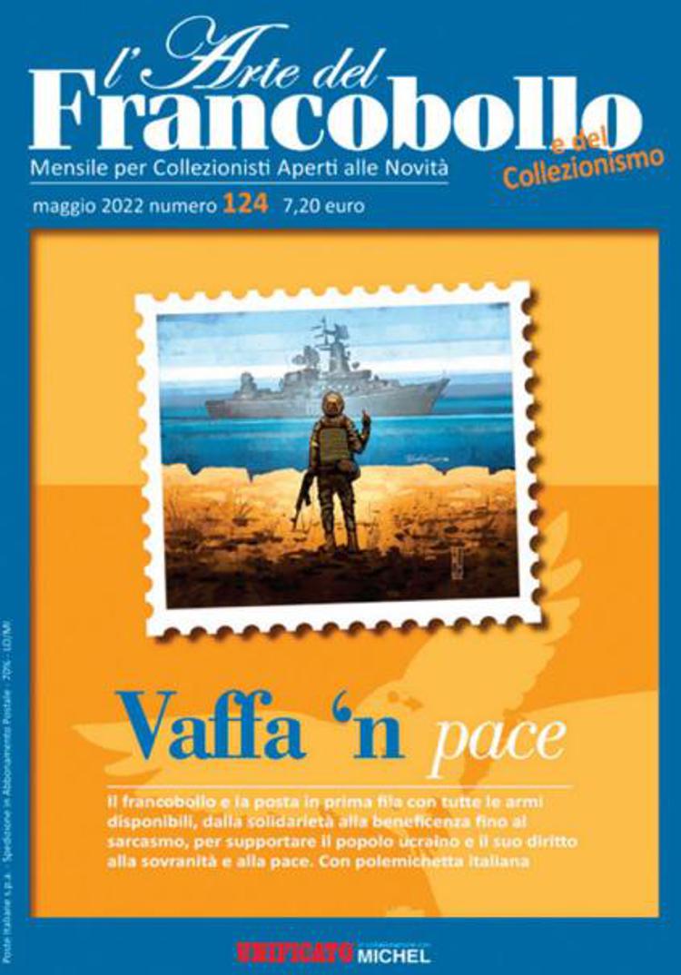 Ucraina, il francobollo col 'vaffa' finisce in copertina