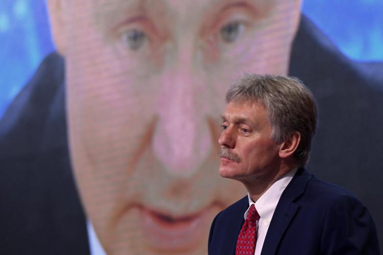 Il portavoce del Cremlino, Dmitry Peskov - Afp