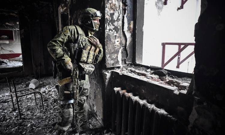 Soldato russo in Ucraina - Afp