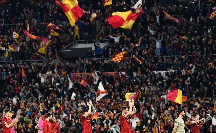 Stadio Olimpico, tifosi della Roma