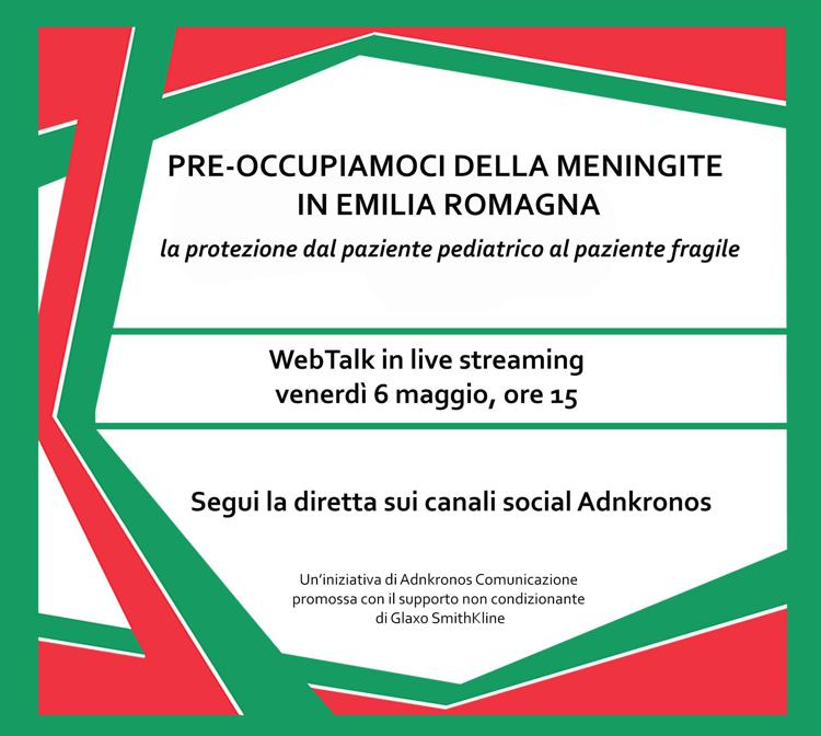 “Pre-Occupiamoci della meningite in Emilia Romagna”, in streaming su Adnkronos - GUARDA LA DIRETTA