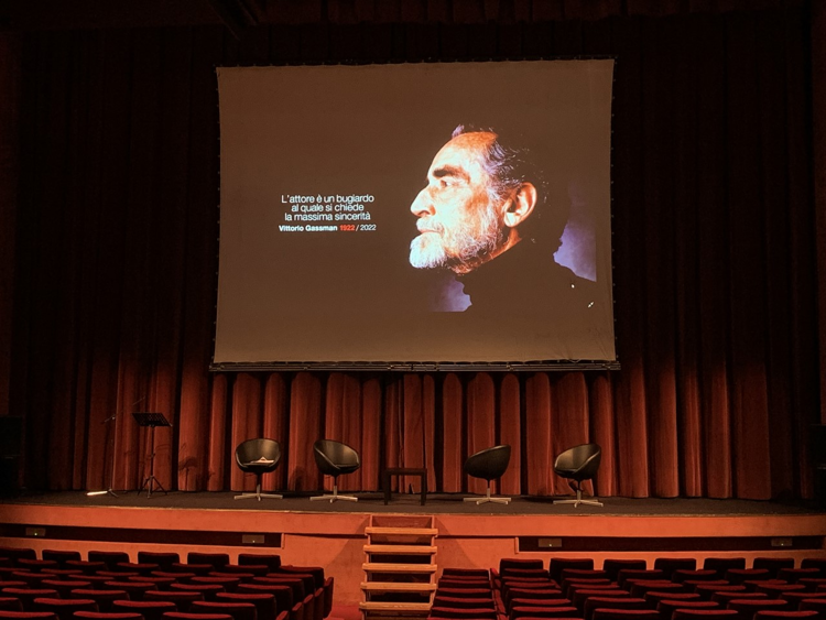 La sala del teatro Quirino 'Vittorio Gassman' di Roma - (foto AdnKronos)