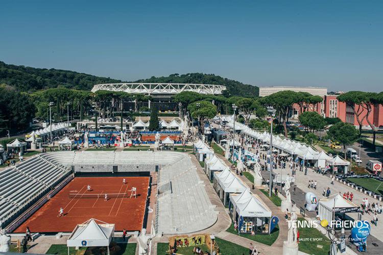 Salute e Sport, Tennis&Friends torna al Foro Italico