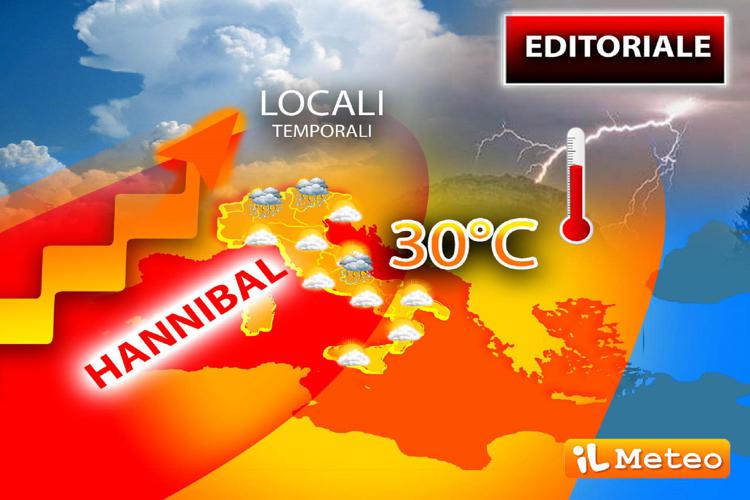 Weekend con Hannibal, clima estivo ma locali temporali: le previsioni