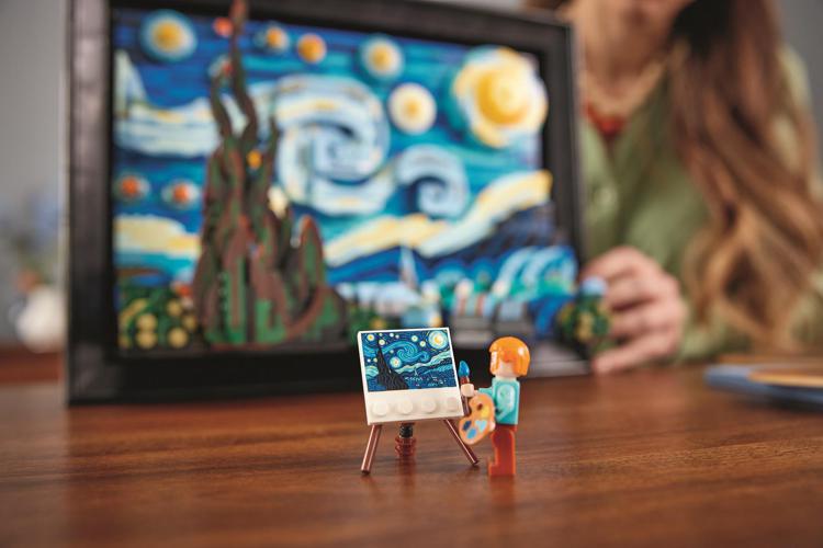 Lego celebra Vincent Van Gogh e Notte Stellata