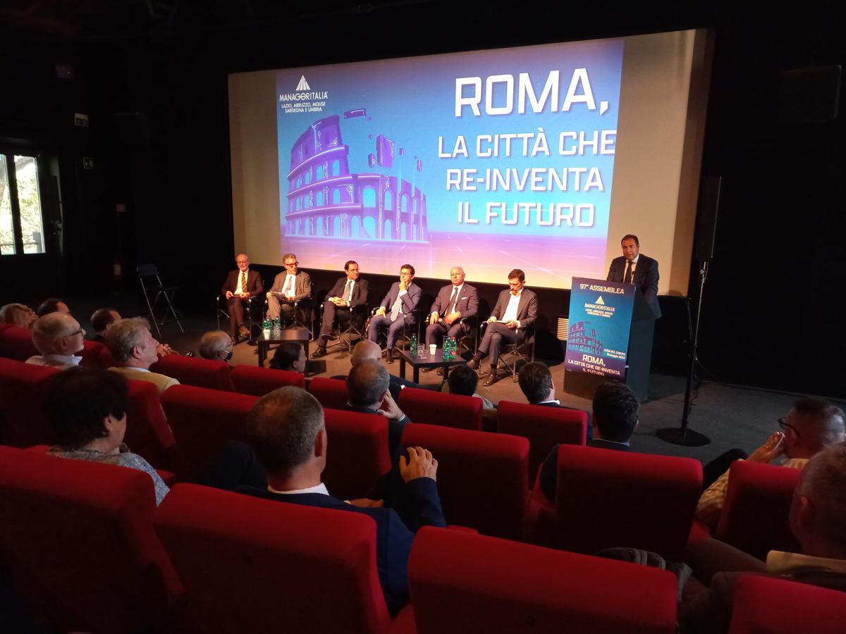 Tavola rotonda Manageritalia 'Roma la città che reinventa il futuro'