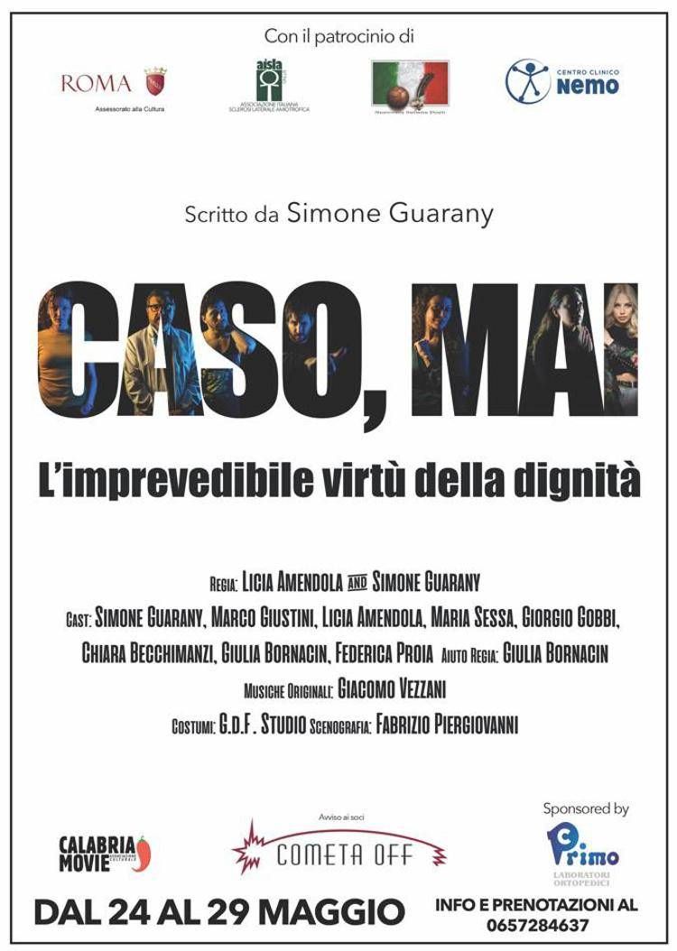 Teatro, 'Caso mai, l'imprevedibile virtù della dignità' alla CometaOff di Roma