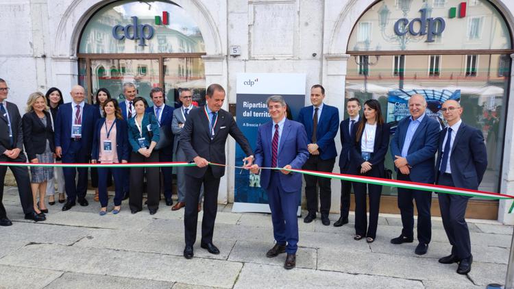 Cdp inaugura nuovo ufficio a Brescia, in ultimi 3 anni in Lombardia risorse per 8 mld