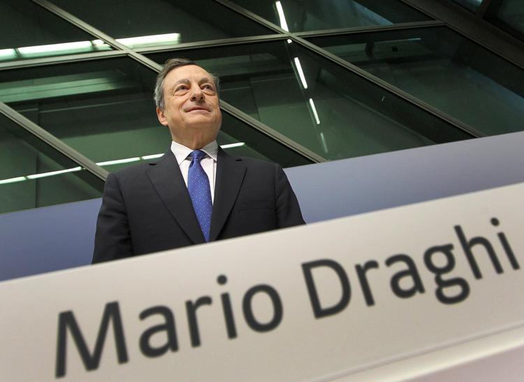Mario Draghi (Afp)<br>
