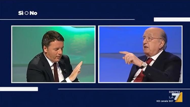De Mita, lo scontro tv con Renzi: 
