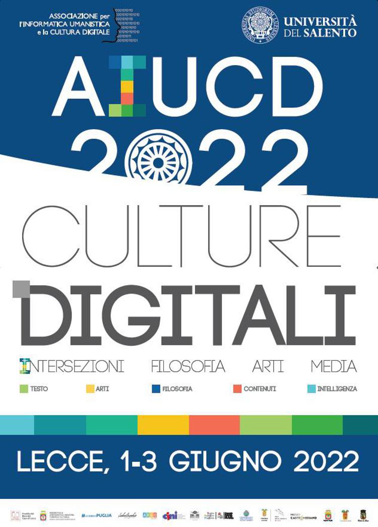 “AIUCD 2022: dal 1° al 3 giugno Lecce ospiterà un convegno internazionale sull’informatica umanistica e sull’uso delle applicazioni digitali in tutte le aree delle scienze umane”